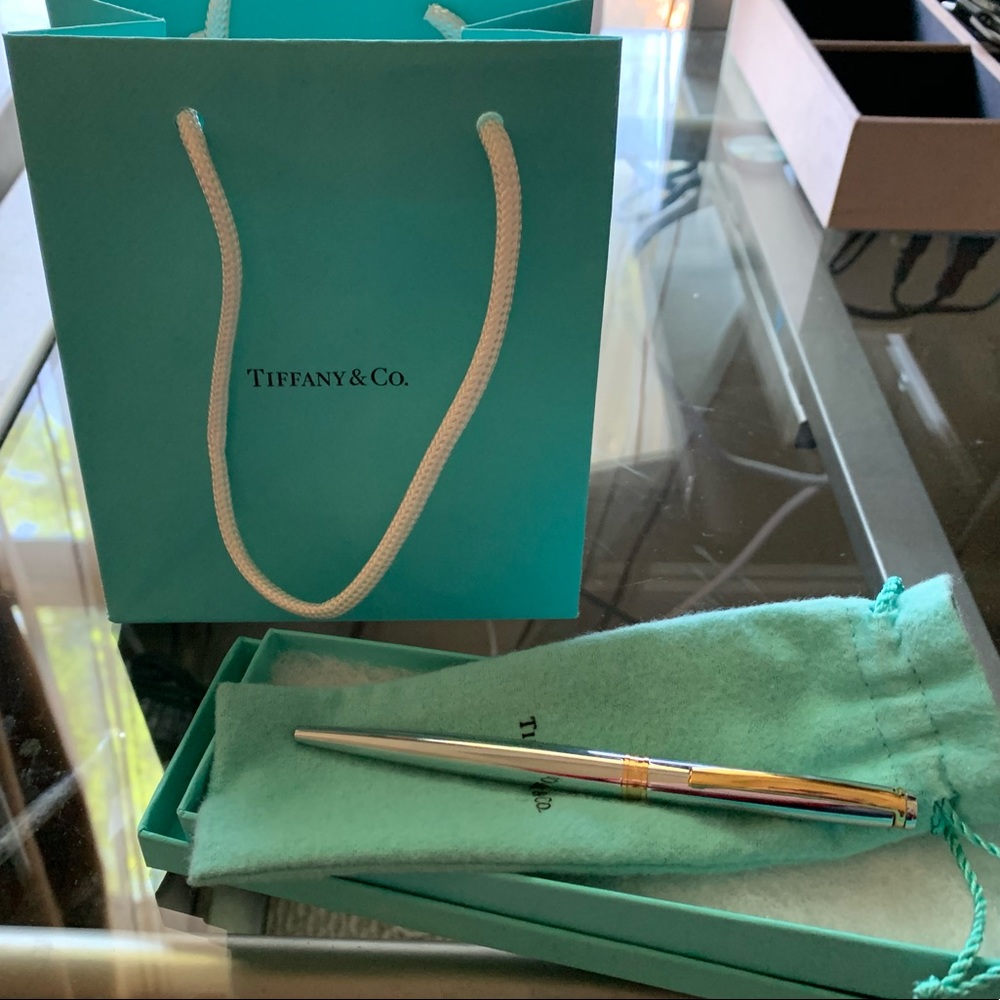 Tiffany & co. Gold plated Ballpoint pen